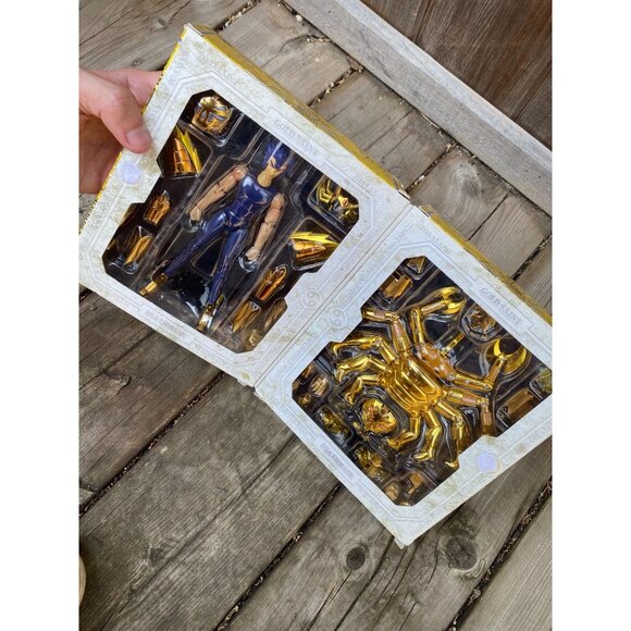 Bandai Saint Seiya Cloth Myth Cancer Death Mask GOLD SAINT Figure - Picture 2 of 9